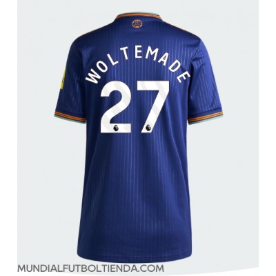 Camiseta Newcastle United Nick Woltemade #27 Tercera Equipación Replica 2025-26 para mujer mangas cortas Camiseta Newcastle United Nick Woltemade #27 Tercera Equipación Replica 2025-26 para mujer mangas cortas
